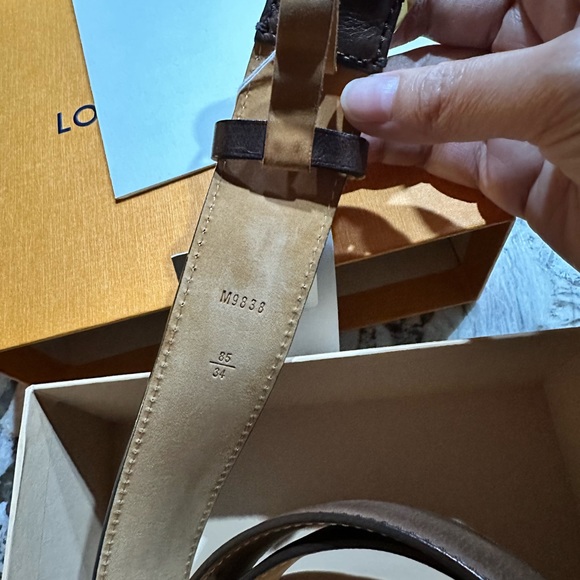 Authentic Louis Vuitton belt Articles de Voyage - Picture 6 of 7